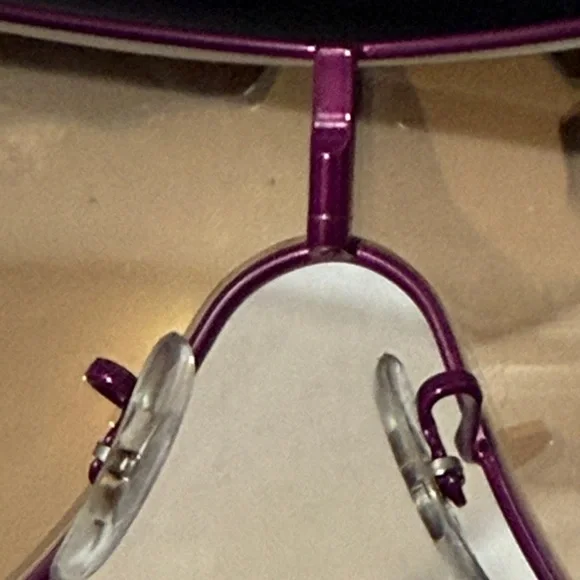 Ray-Ban Violet Frame with Amber Lenses Sunglasses - Picture 10 of 16